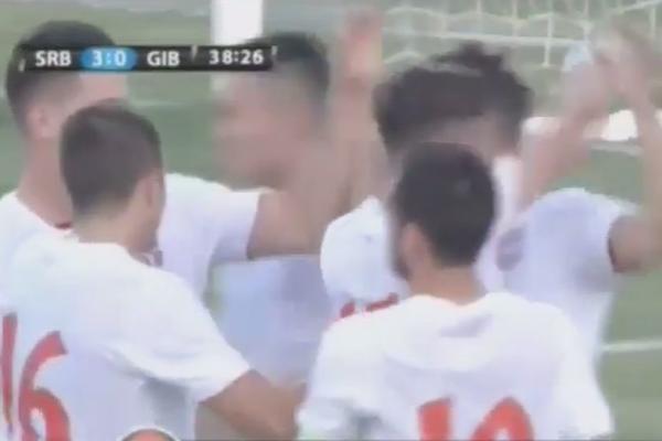 SRBIJA LAGANA PROTIV GIBRALTARA: Đorovićevi momci pobedom startovali u kvalifikacijama! (FOTO) (VIDEO)