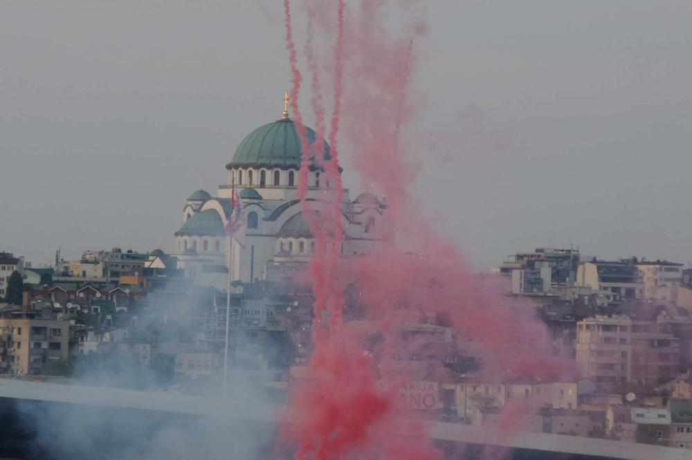 RAKETNA BAZA MARAKANA! REVOLUCIJA! Delije su sa Severa ispalile nešto neviđeno u Srbiji! (FOTO)