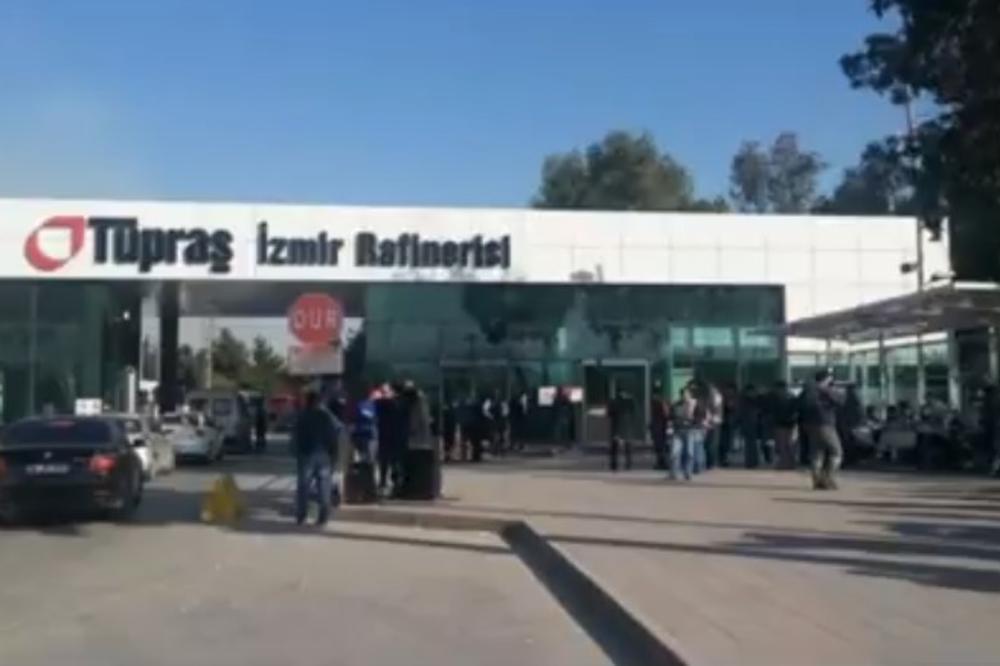STRAVIČNA EKSPLOZIJA U RAFINERIJI NAFTE U TURSKOJ: Četvoro poginulo u VELIKOJ NESREĆI! (VIDEO)