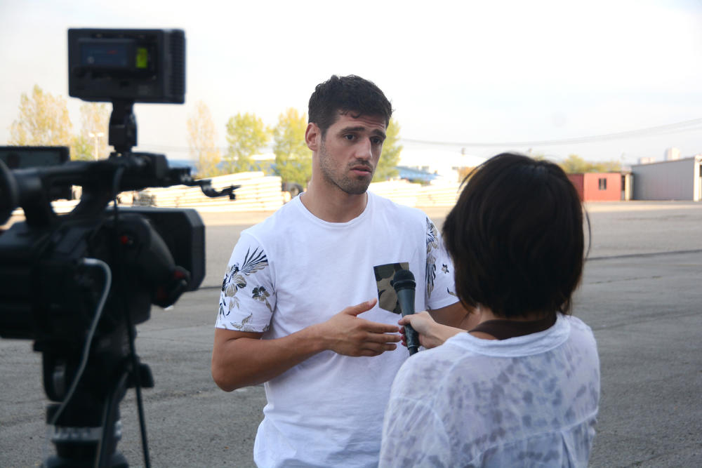 Nenad Pagonis kada je davao intervju za Espreso.co.rs  