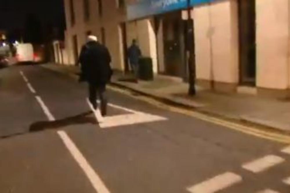 TAJKUN TRČI KAO TAJFUN: Pogledajte kako je IVICA TODORIĆ bežao od kamera HRT po Londonu! (VIDEO)