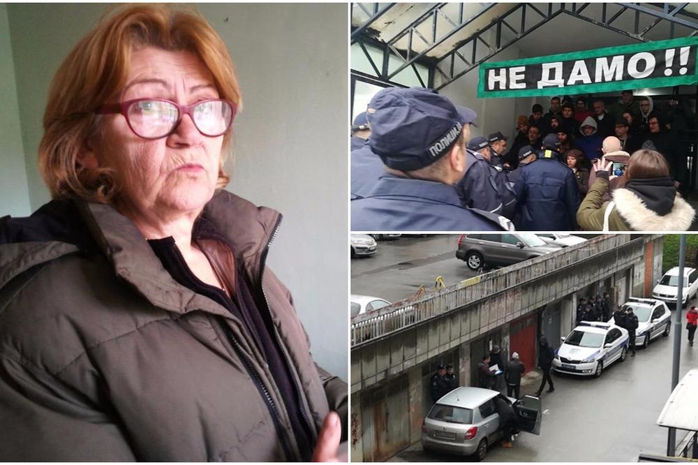 VELIKA SRAMOTA I DRAMA U BEOGRADU: Nakon više od 6 sati, policija napustila zgradu Gordane Radović i ostavila je u suzama! (VIDEO)