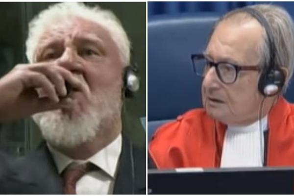 Hrvat pije otrov u Hagu, a reakcija sudije je NEVIĐENI SKANDAL! (VIDEO)