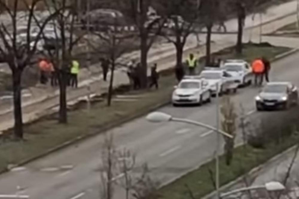 MAKLJAŽA NA GRADILIŠTU: Potukli se SRBI I RUMUNI u Novom Sadu, intervenisala i policija! (VIDEO)