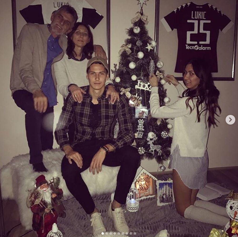 Saša Lukić je sa porodicom u Valensiji dočekao Novu godinu