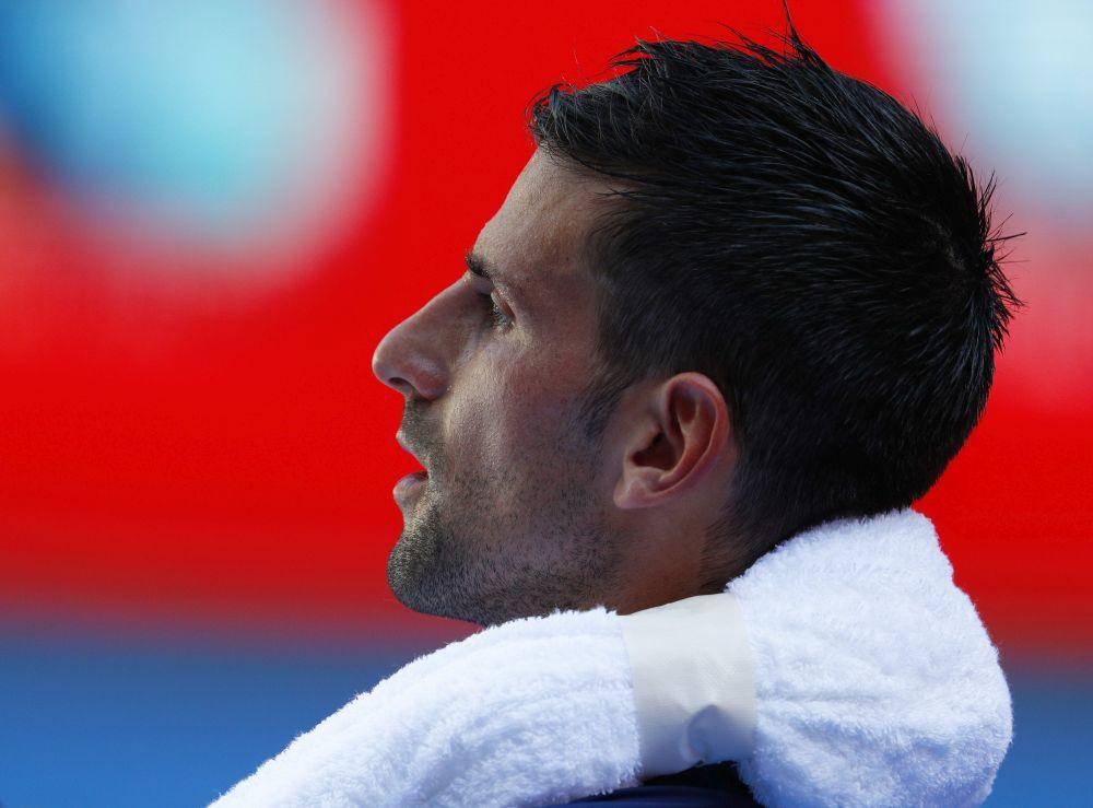 Novak Đoković je igrao meč protiv Gaela Monfisa na 40 stepeni Celzijusa
