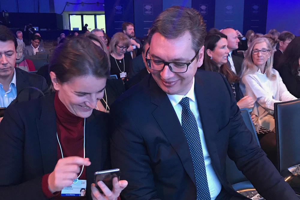 OSMESI U DAVOSU: Vučić i Brnabič stigli na svetski ekonomski forum, zakazan susret sa Ramom