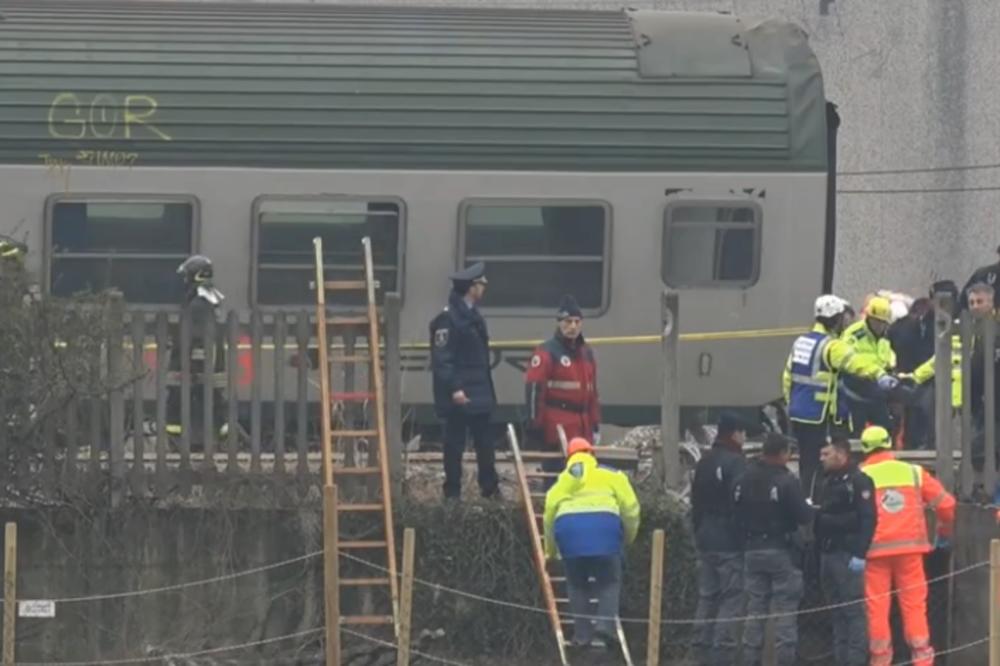 STRAVIČNA NESREĆA U ITALIJI: Putnički voz skrenuo sa šina, troje poginulo!