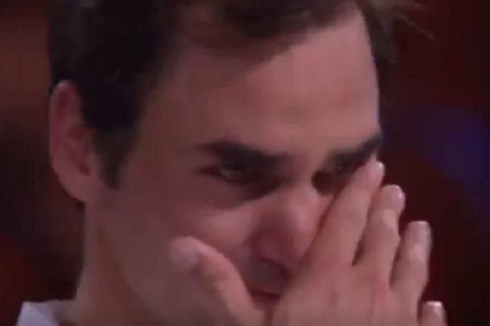 NAJVEĆI MEĐU NAJVEĆIMA: Uplakani Federer jedva izustio nekoliko rečenica posle osvajanja AO! Ceo stadion je plakao sa njim! (VIDEO)