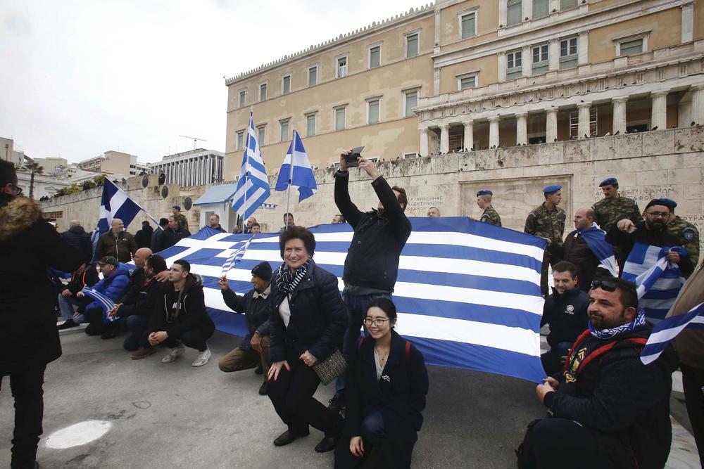 Veliki protest u Atini zbog imena Makedonije  