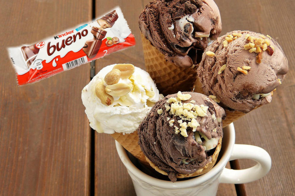 Stiže najbolji sladoled IKADA! Ako volite Kinder Bueno, ovo će vam postati novi OMILJENI SLATKIŠ! (FOTO)
