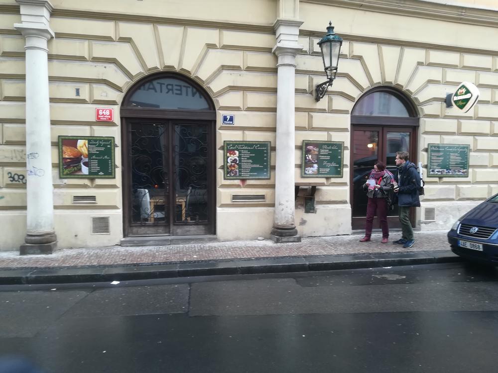 Ljubin restoran u centru Praga