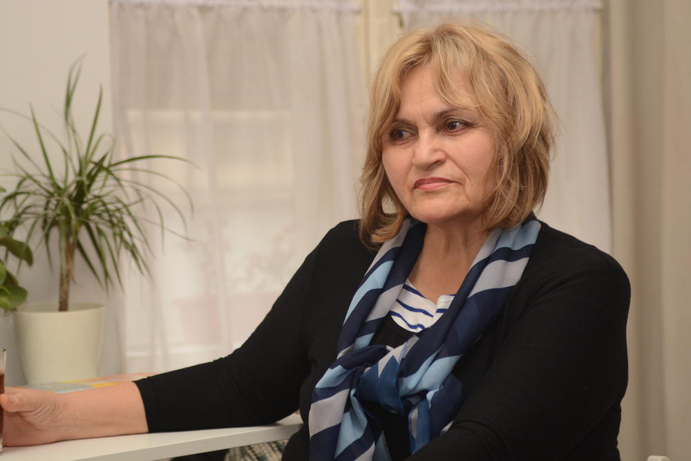 Ljiljana Mićević, predsednica Savate stanar u zgradi u gospodskoj ulici u Zemunu  