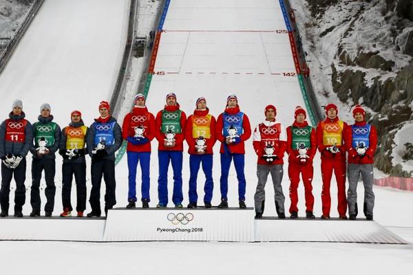 Krem de la krem skakaonica u Pjongčangu: Norvežanima zlato, Frajtagu i drugarima srebro, Štohu bronza! (FOTO)