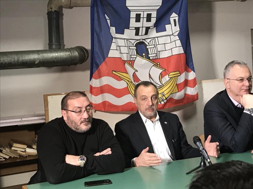 Tribinu koalicije 'Da oslobodimo Beograd