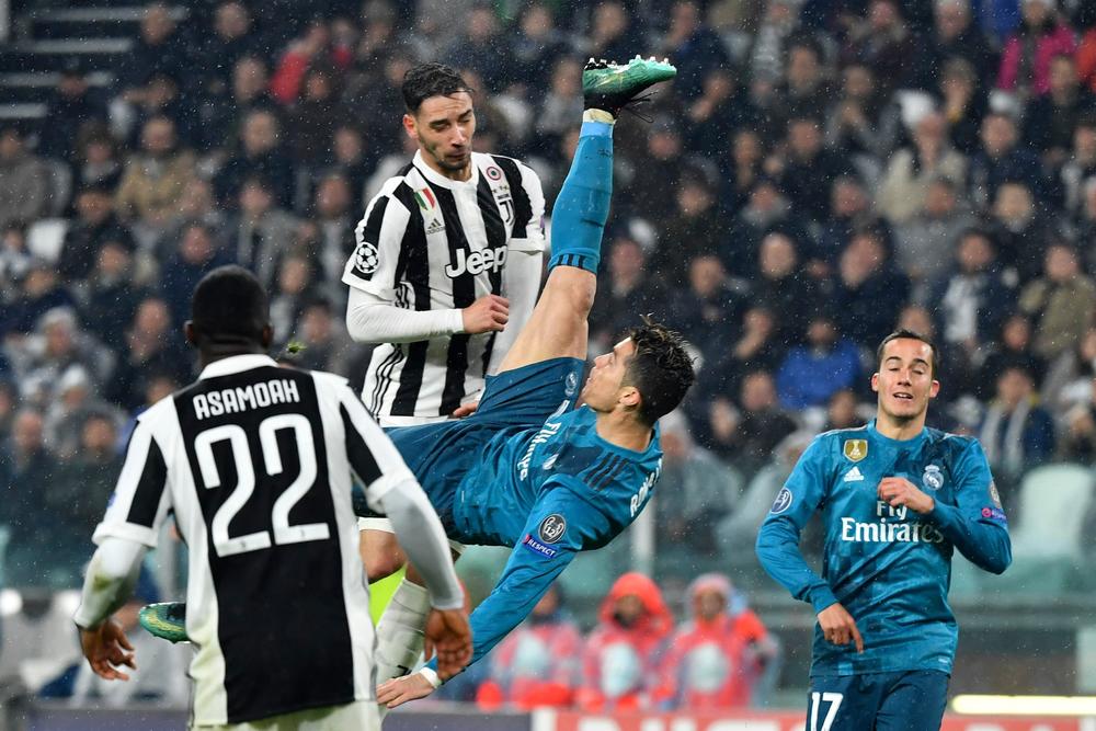 Trenutak kada Kristijano Ronaldo postiže gol sezone