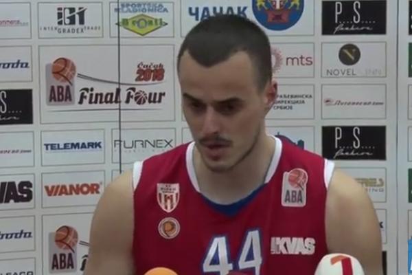 JEDVA IZGOVARAO REČI: Košarkaš Borca se gušio u suzama na konferenciji! (VIDEO)
