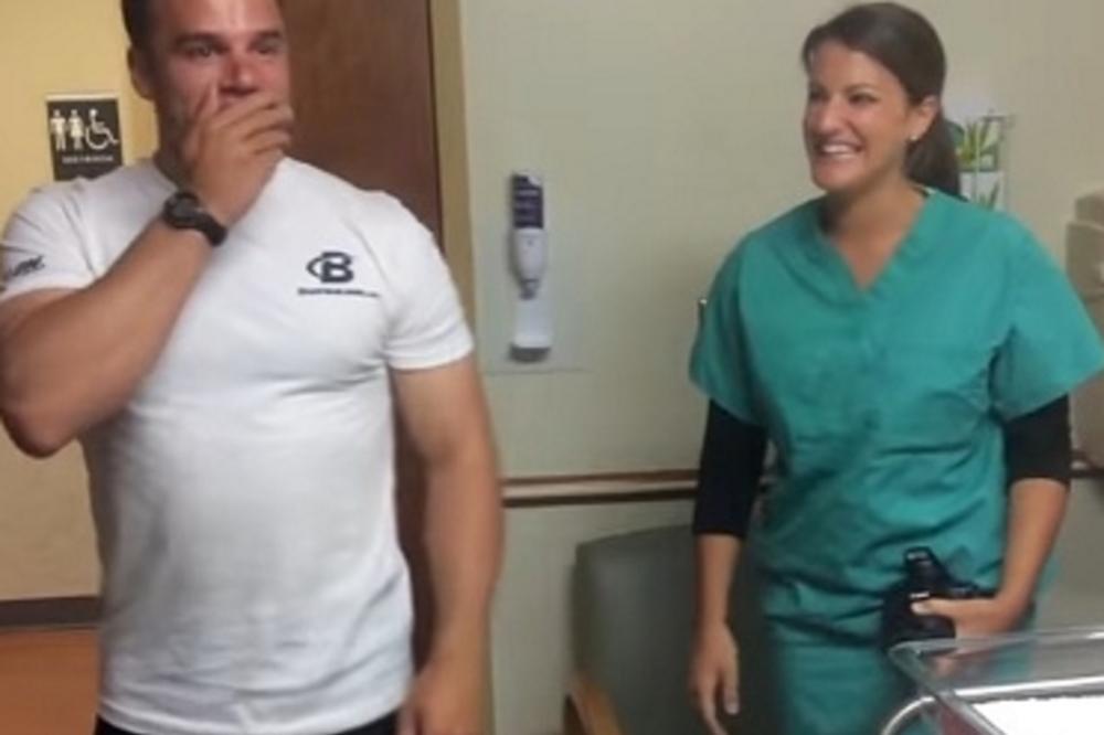 Vojnik je otišao na odmor da upozna svoju novorođenu ćerku, KADA JE UŠAO U BOLNICU zaledio se u mestu! (VIDEO)