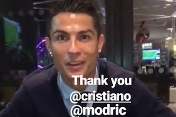 Kad vidite šta je Kristijano Ronaldo uradio za sina Nemanje Matića, biće vam jasno koliki je car! (VIDEO)