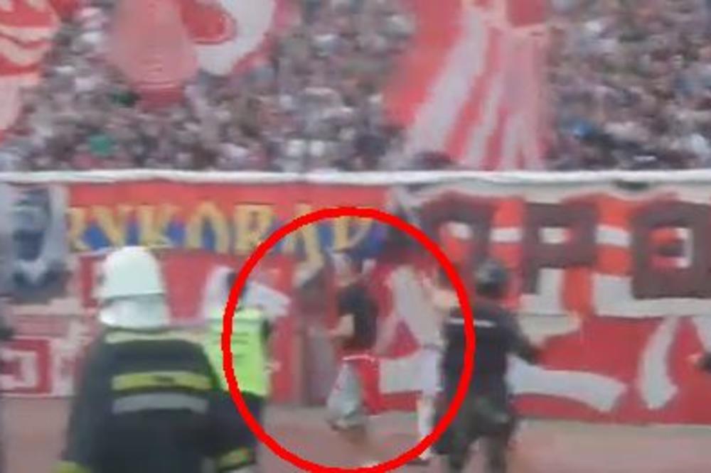 Vujadin Savić odlepio ispod Severa! Trčao u zagrljaj Radonjiću, a tek kad je Pešić pogodio! Zamalo da utrči na teren! (VIDEO)