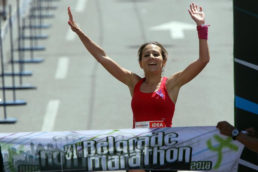 Nora Trklja je slavila u ženskoj konkurenciji na 31. Beogradskom maratonu