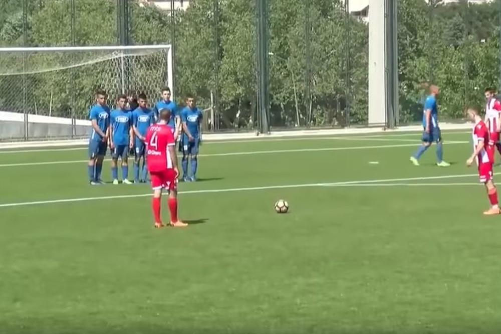 Zvezda gaji novog specijalistu za slobodnjake: Crveno-beli spakovali 13 golova, a posebnu pažnju obratite na 12. (VIDEO)