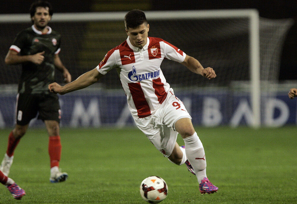 Luka Jović je svoje prve fudbalske korake napravio u Crvenoj zvezdi  