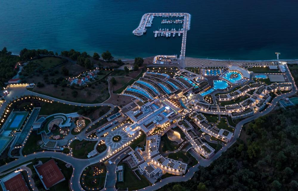 Hotel Miraggio Thermal Spa & Resort sa 5 zvezdica ima prelep pogled na Egejsko more  