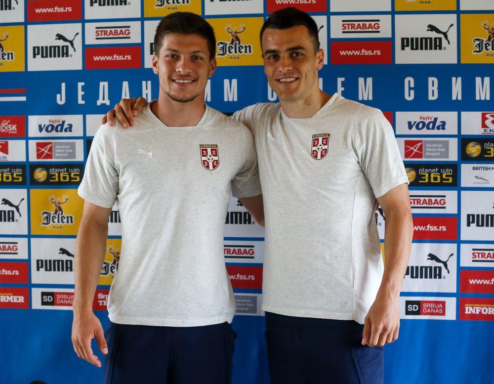 Luka Jović i Filip Kostić 