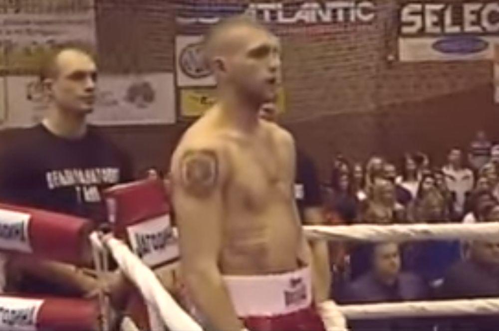 Veljko Ražnatović u ringu  