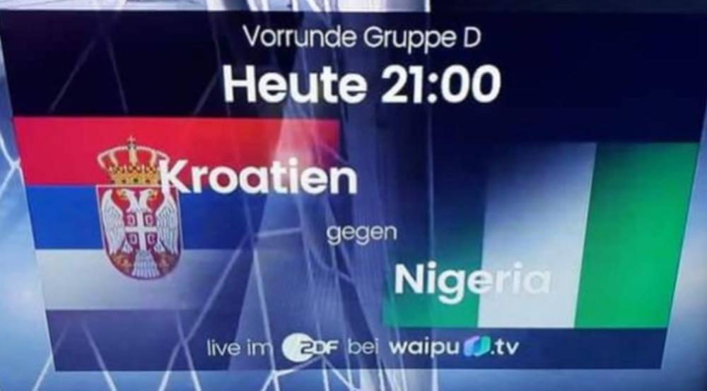 Veliki propust nemačke televizije  