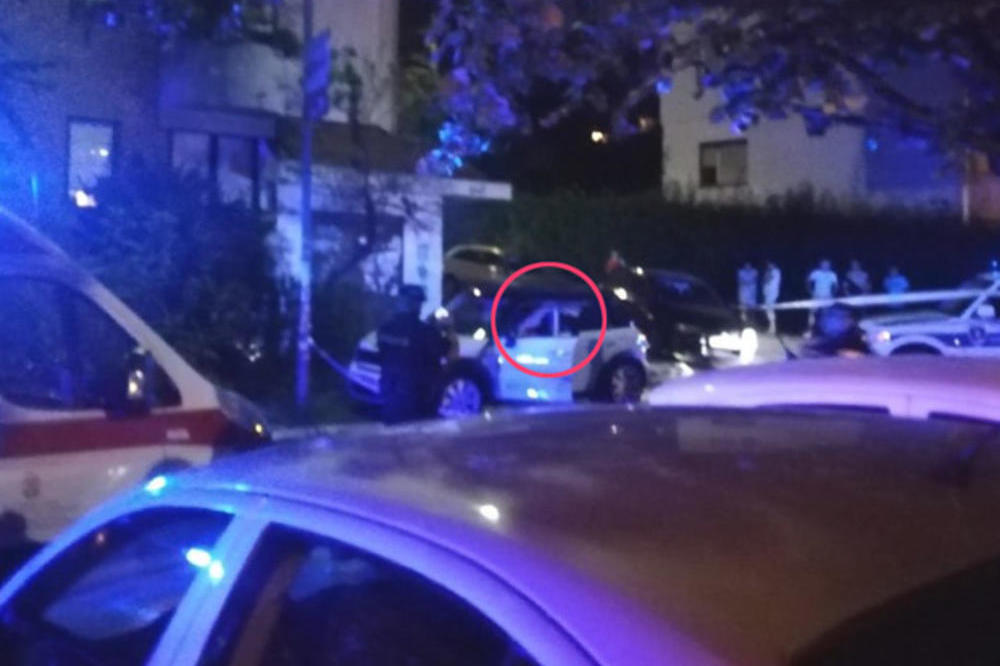 RAFALNA PALJBA IZ BMW U POKRETU: Muškarca izrešetali u Žarkovu, pa ZAPALILI automobil da prikriju tragove! (FOTO)