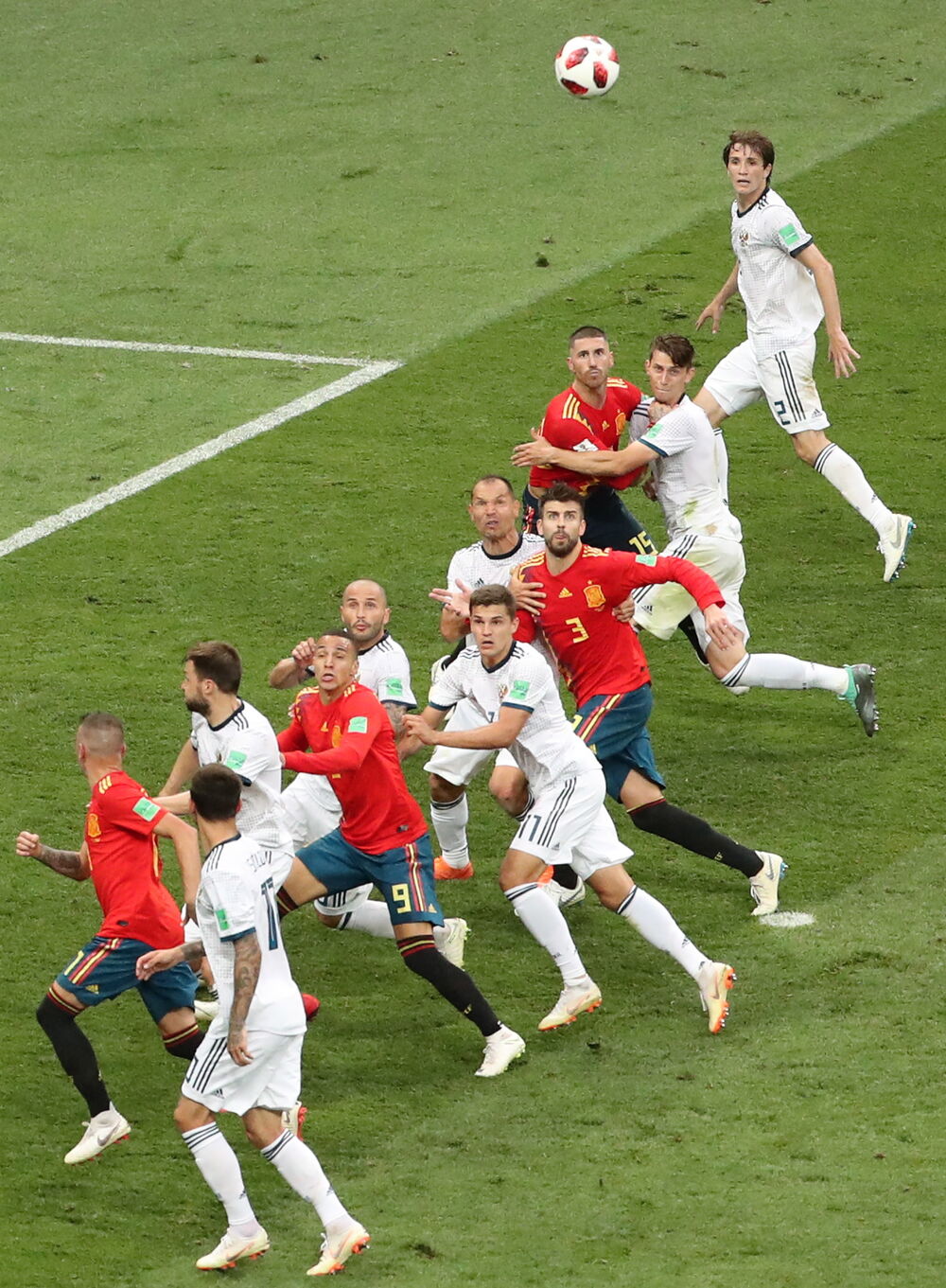 Detalj sa Mundijala u Rusiji kada je domaćin izbacio Španiju u osmini finala