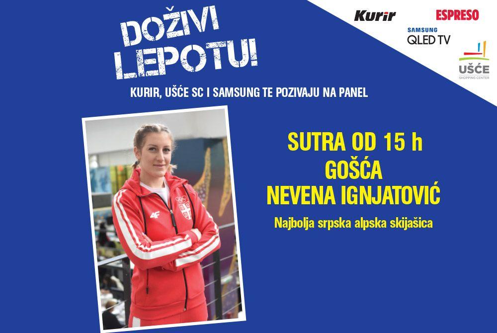 Nevena Ignjatović - gošća emisije Doživi prvenstvo  