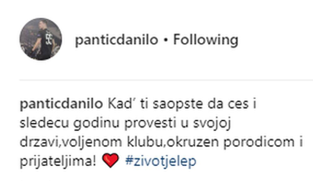 Danilo Pantić ostaje u Partizanu  