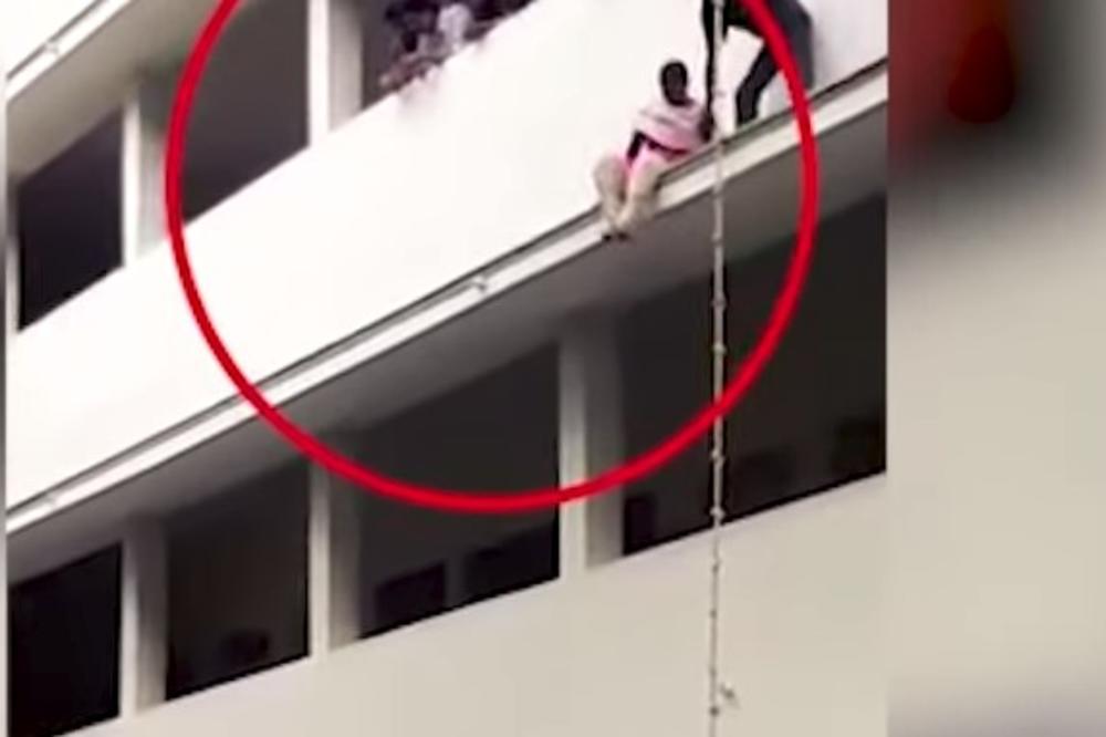 INSTRUKTOR IZ PAKLA! Gurnuo studentkinju sa zgrade pravo u SMRT (VIDEO)