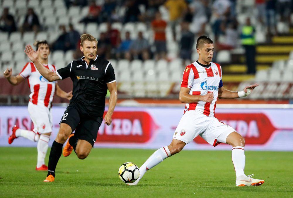 Vujadin Savić sa kapitenskom trakom oko ruke predvodio je Zvezdu do Lige šampiona  