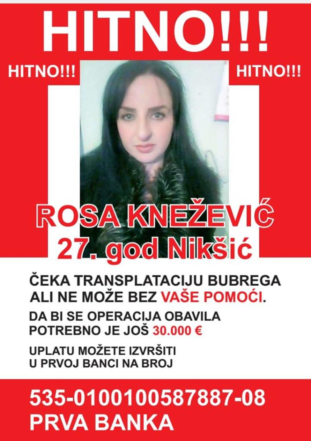 Nikšićanka, Rosa Knežević     