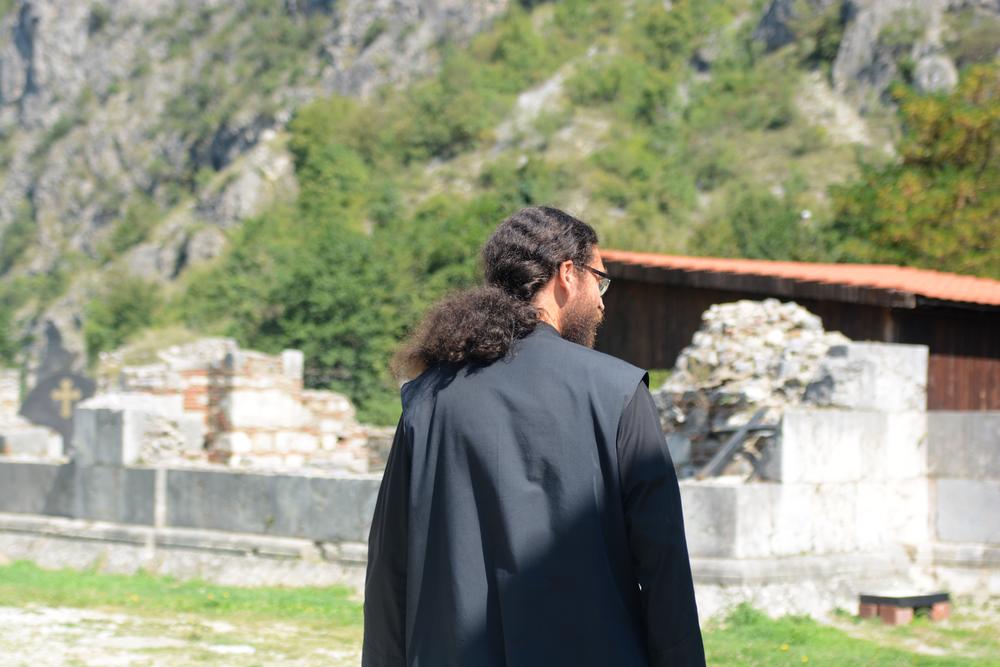 Jedan od monaha koji danas čuvaju plamen Dušana Silnog  