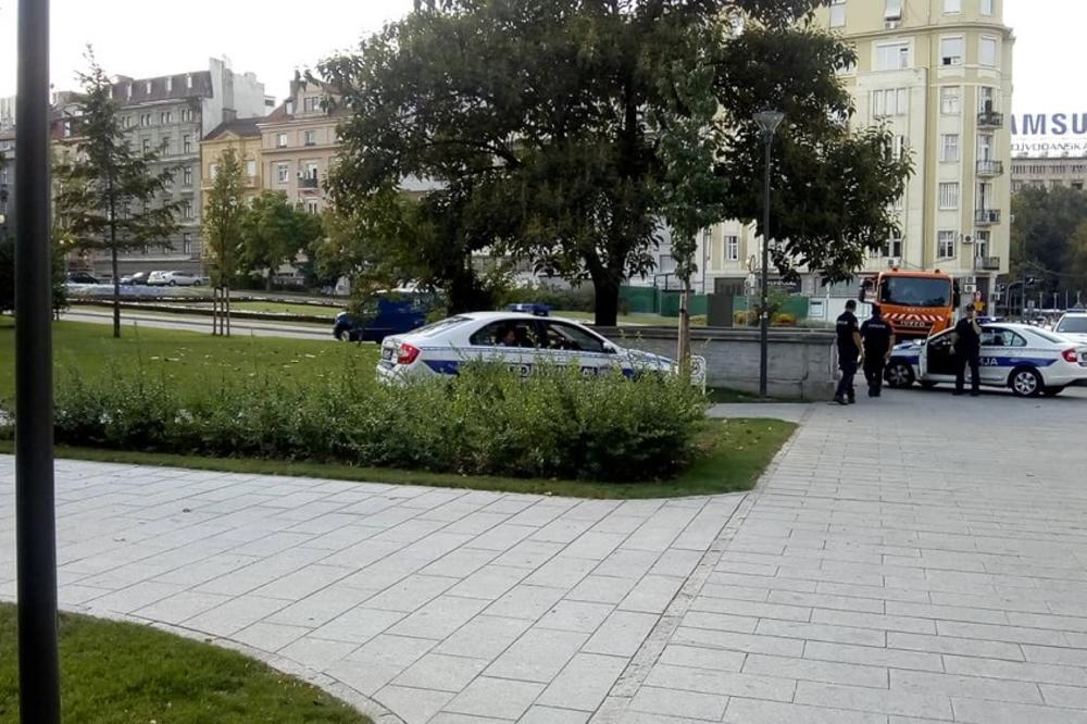 POLICIJA JE OTVORILA TORBU OSTAVLJENU ISPRED PREDSEDNIŠTVA I ŠOKIRALA SE: Otkriveno je zbog čega je bio blokiran Pionirski park (FOTO)
