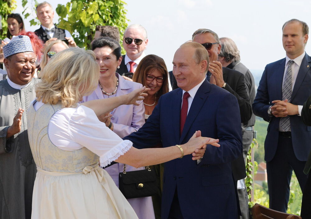 Putin na venčanju ministarke 