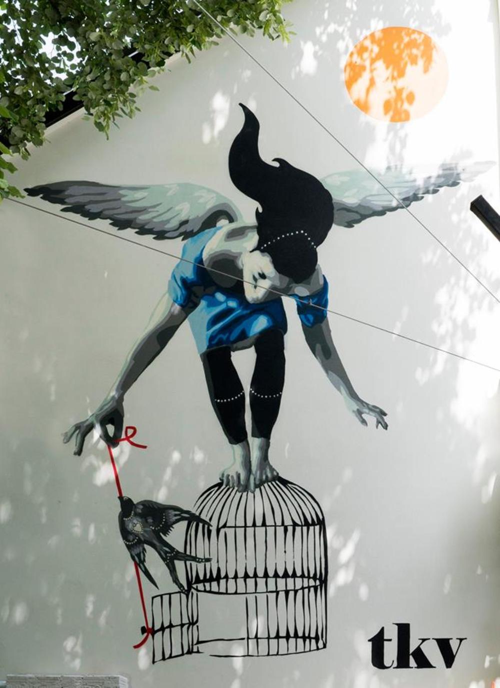 TKV je najpoznatija domaća streetart umetnica  