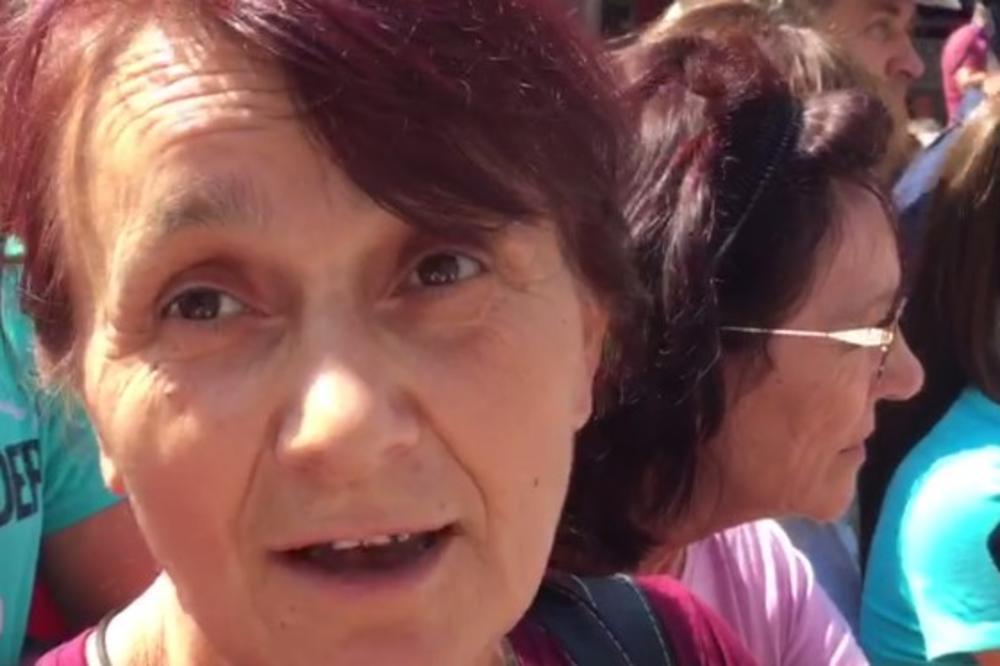 PREDSEDNIKU SAM NAPISALA DVE MOLBE, DA VIDI ŠTA IMAM DA KAŽEM! Ova žena je došla od Mitrovicu da traži od Vučića da joj pomogne (VIDEO)