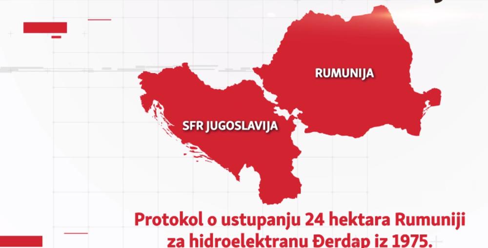 Protokol o ustupanju 24 hektara Rumuniji od strane Jugoslavije  