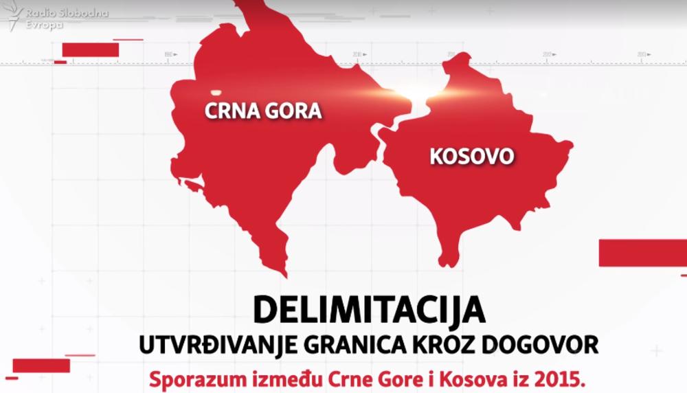 Utvrđena granica između Crne Gore i Kosova  