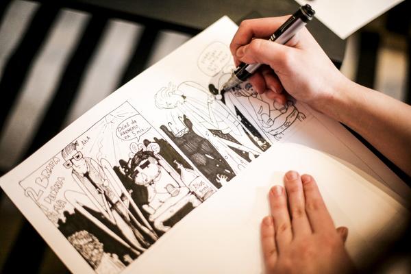 COMIC BOOK ROUNDTABLE: Velika otvorena radionica zajedničkog crtanja stripa u Poletu (FOTO)