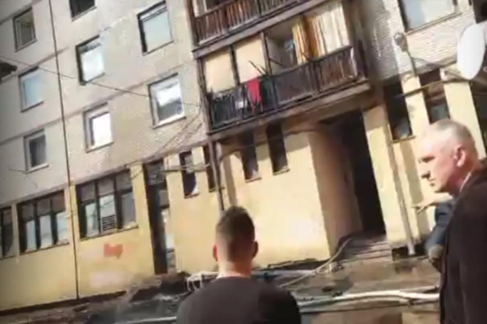2 OSOBE STRADALE U POŽARU U NOVOM PAZARU: Još 8 povređenih u plamenu koji je buktao u zgradi!