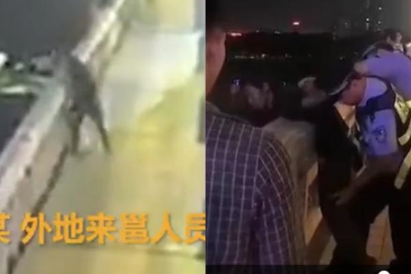 MONSTRUM: Čovek bacio ženu preko mosta, KAMERE SVE SNIMILE! (VIDEO)
