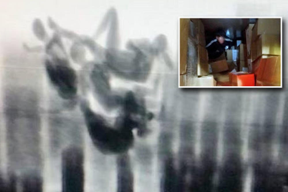 OVO NIJE HUMANO! Ilegalci rizikovali život u isključenoj hladnjači, skener pokazao ljudske siluete! (GALERIJA)