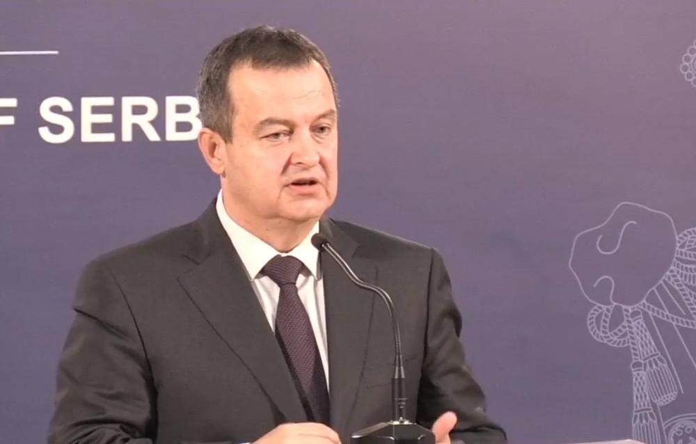 Ivica Dačić obratio se na konferenciji za medije 